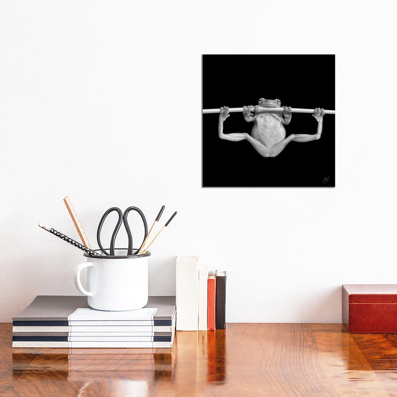 Training For Olympics - Wrapped Canvas Gallery-Wrapped Canvas Giclée, 30.48 cm H x 30.48 cm W