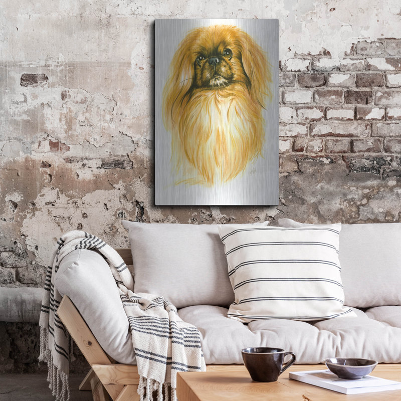 " Peking-Ese " by Barbara Keith, 36" H x 24" W