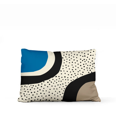 Coussin décoratif intérieur / extérieur en polyester filé Willow