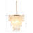Layered Capiz Chandelier
