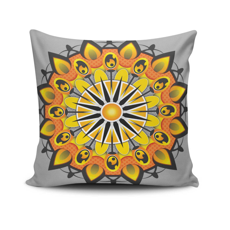 Mollifer Indoor / Outdoor Geometric Square Cushion