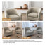 Bennett 73.1Cm Wide Swivel Barrel Chair-379182841