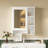 3-in-1 Bathroom Mirror Cabinet, 24-inch Wall Mounted Medicine Cabinet with Adjustable Shelf & Tower Bar, High-Definition Mirror with Storage for Bathroom Vanity-1007028076