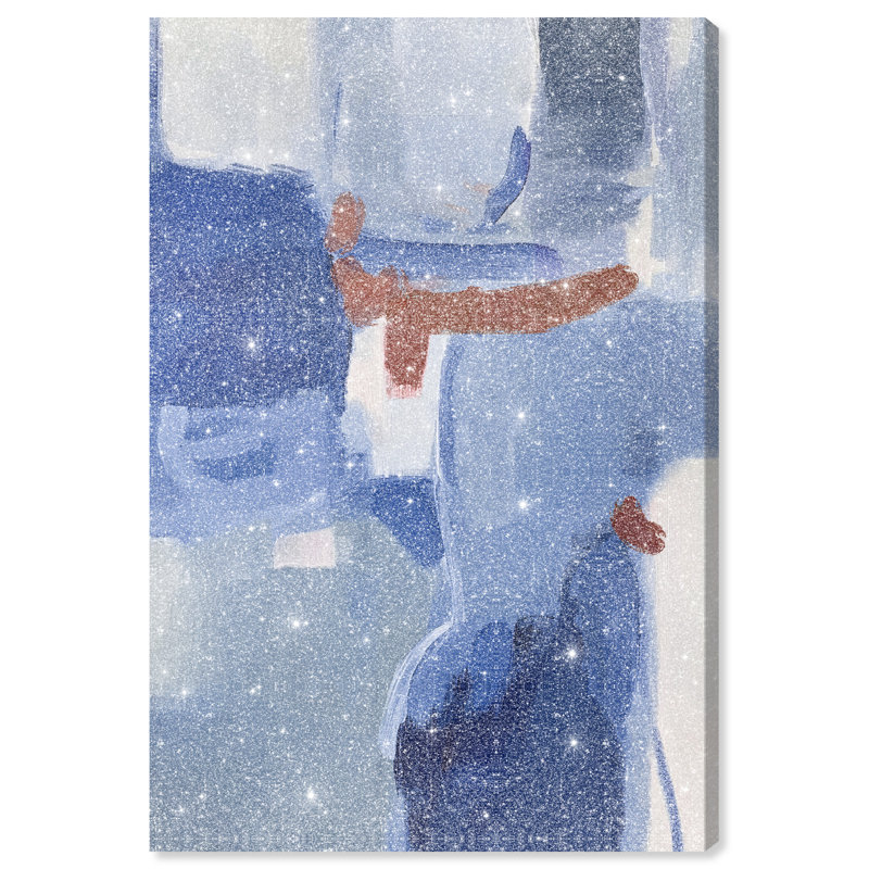 Painterly Brick Canvas Abstract Print by Oliver Gal, Black Frame, 10 x 15, 15"H x 10"W, Canvas Unframed