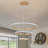 Dado 3 - Light LED Tiered Chandelier-1935623878-1884907211