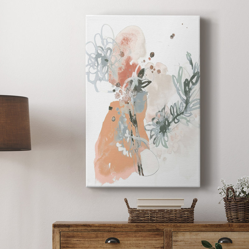 Petal Drift I - galerie sur mesure, H 60 po x l 40 po