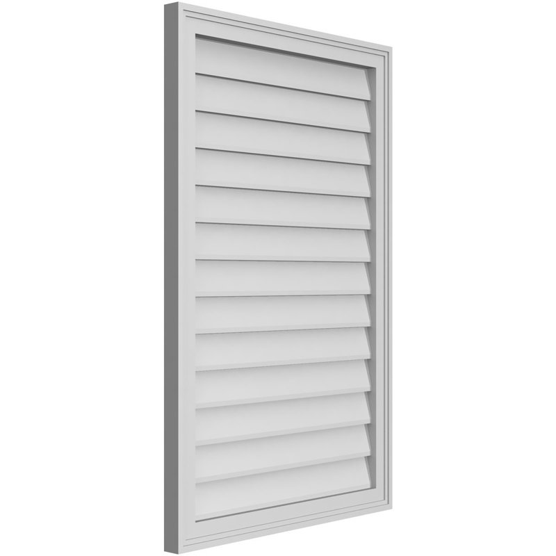Cadre en brique, brun clair apprêté, H 40 po x l 26 po x P 1,5 po