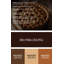 Dessert, tarte aux pommes, art mural sur toile brune-1424708688