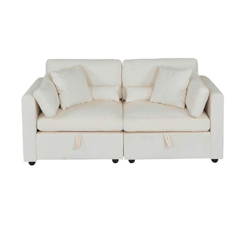 Canapé, Chenille beige