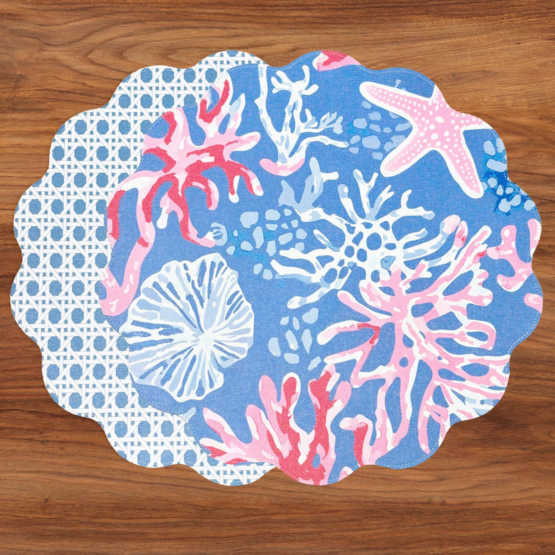 Napperons Vida Sealife and Rattan