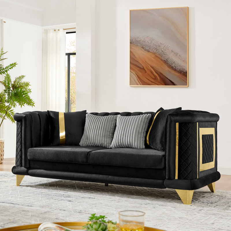 Sofa 3+2, Black