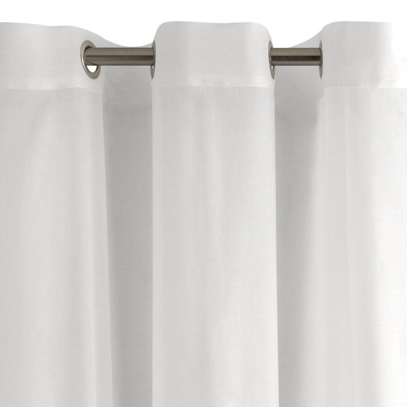 Kea Eyelet Semi Sheer Door Curtains, 145 W x 280 D cm