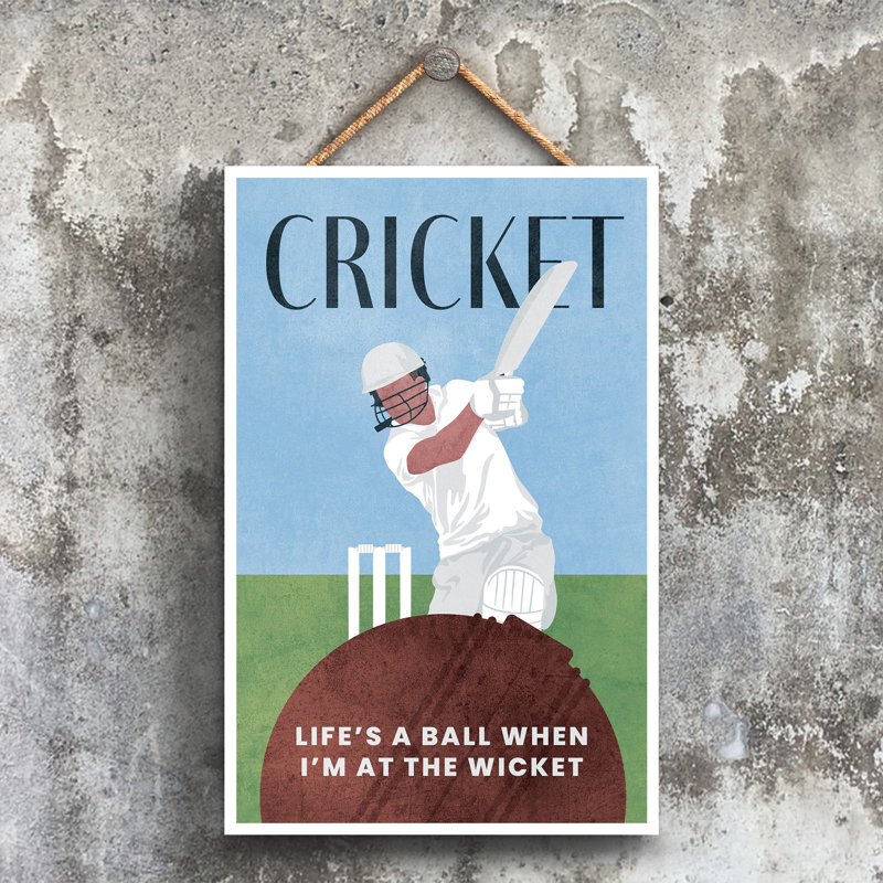 Sports Wall Decor, 28.5cm H x 18.5cm W x 0.9cm D