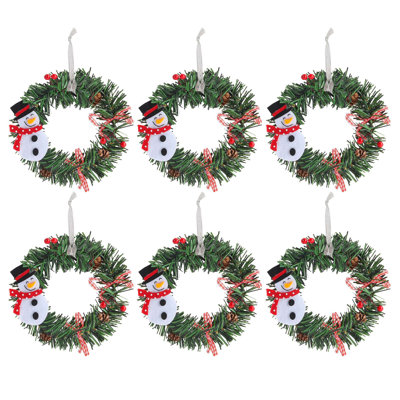 Handcrafted Faux 5.9'' Wreath