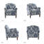 Hillam Upholstered Armchair-1261520907