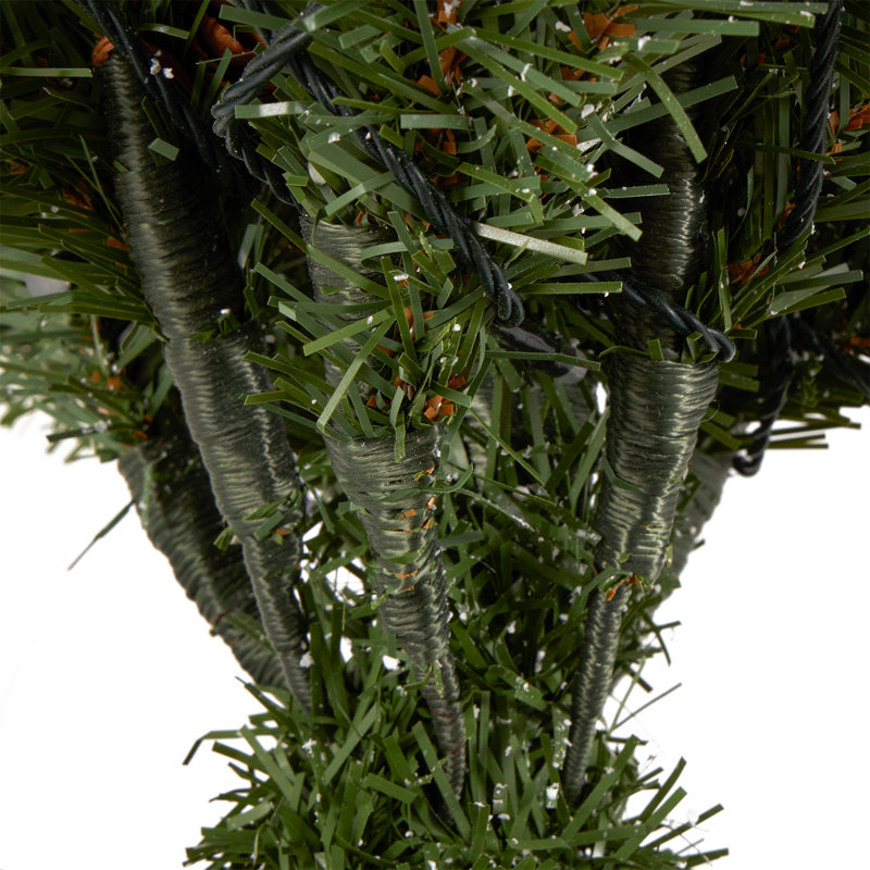 Easy Set-Up Lighted Spruce Christmas Tree