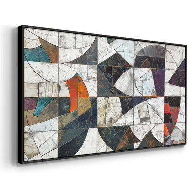 Abstract Series-CXVIII- Framed Gallery Wrapped Canvas -Ready to Hang