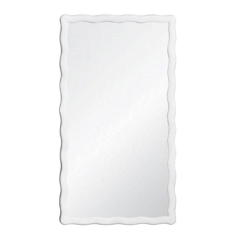 Kylo Metal Wavy Floor Mirror