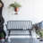 Metal Settee Bench