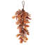Vickerman 35" Orange Autumn Oak Leaf Teardrop. It measures 35 by 7.5 inches.