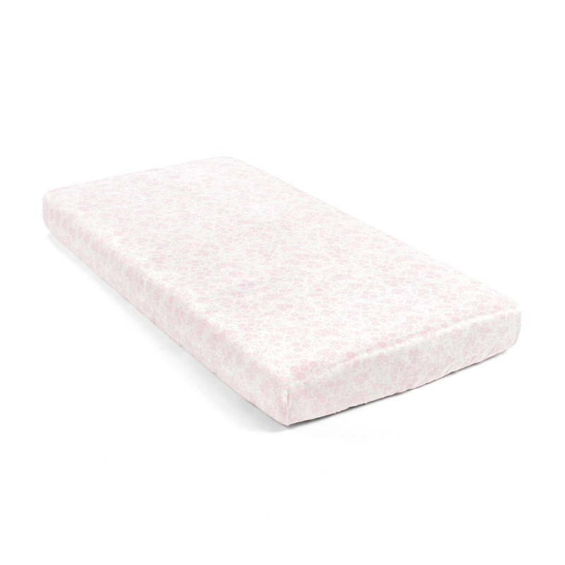 Drap pour lit de bébé Abner, Rose