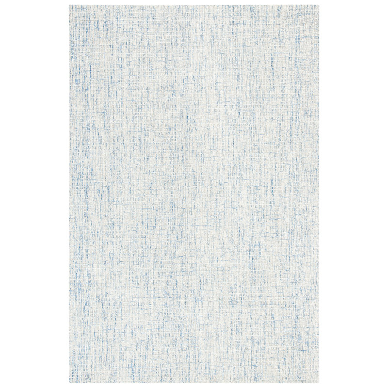 Tapis en laine touffeté à la main, Rectangle 8 pi x 10 pi