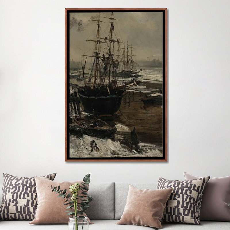 Print, 152.4 cm H x 101.6 cm W x 4.445 cm D, Classic Wood
