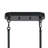 3-Light 43.3" Dimmble Modern Black Linear Kitchen Island Pendant with Deep Gold Accents