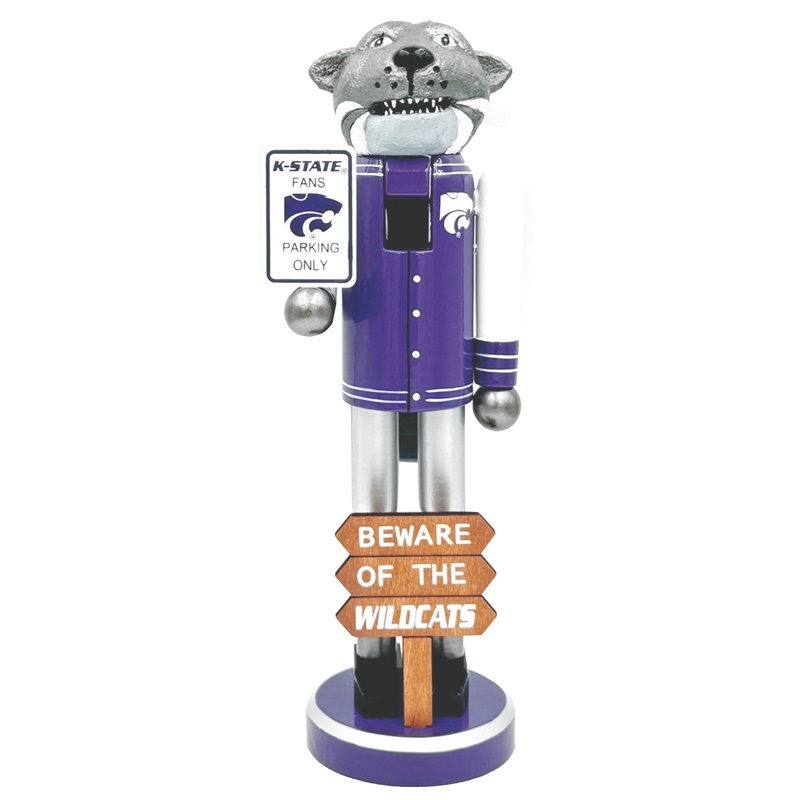 Casse-noisette 12 "NCAA College Spirit Beware, Kansas State