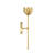 Dario 1-Light Dimmable LED Armed Sconce-823116492