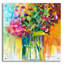 «Bright Bouquet» par Annelein Beukenkamp, art mural en verre acrylique-833812395