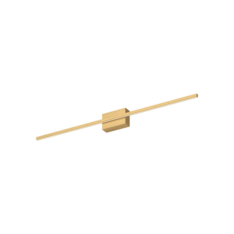 Brushed Gold 36" Linear LED Bath Sconce