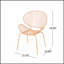 Ensemble de chaises d'extérieur en filet ELBA, résistant aux intempéries et élégant pour le confort du patio et du jardin