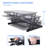  40 in. Beige Height Adjustable Standing Desk Converter with Anti Fatigue Mat Computer Workstation Riser Keyboard Tray-772408813