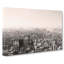 The Skyline Of New York In Abstract - Wrapped Canvas-55299608