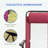 metal frame Patio Folding Armchairs Set of 2 with Removable Headrest-1219135883