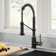 KRAUS Bolden Commercial Style 2-Function Single Handle Pull Down Kitchen Faucet