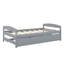 Lit plateforme avec lit gigogne