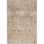 Tapis bleu à bordure Sahar-874877492