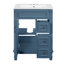 Meuble-lavabo 24 po avec lavabo en céramique et tablette réglable