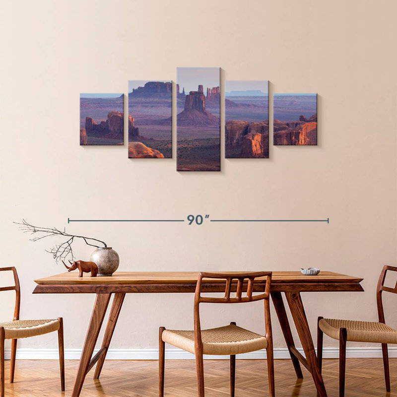 Monument Valley, H 36 po x l 80 po