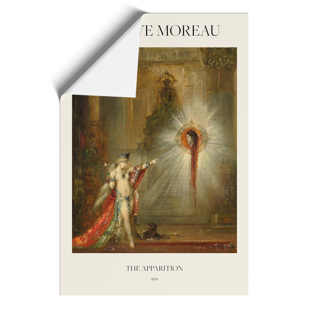 The Apparition by Gustave Moreau - Unframed Graphic Art