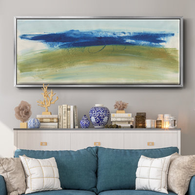 Mirages I- Framed Canvas