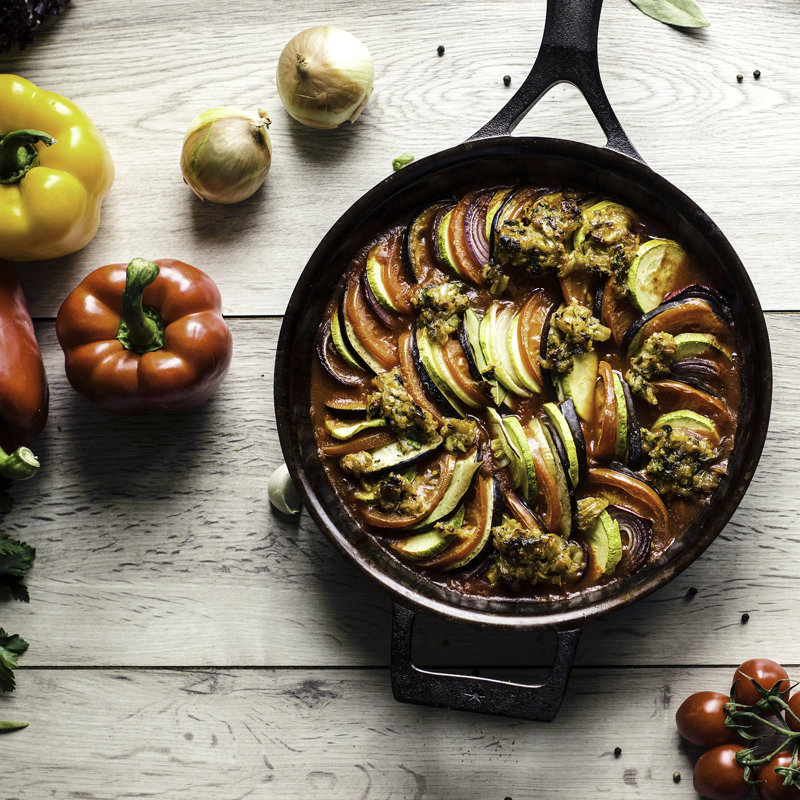 12-Inch Cast Iron Skillet - Pre-Seasoned