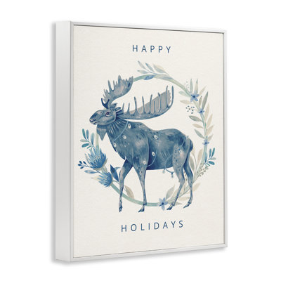 «Holiday Greeting with Moose», une conception de Grace Andersson