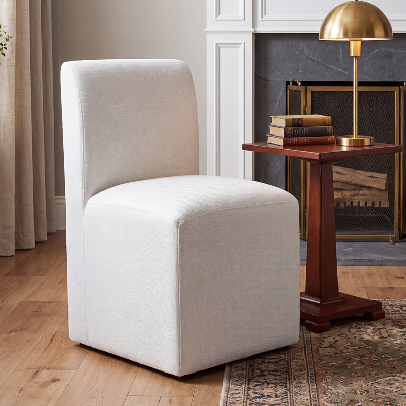 Chaise parsons à roulettes Ritney