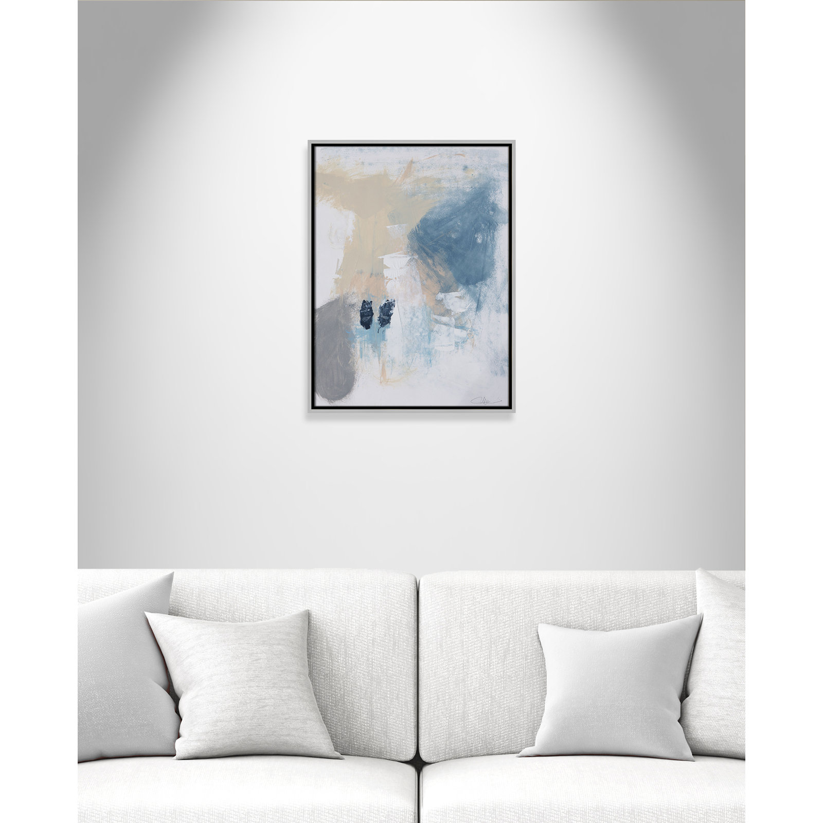 Coastal Carnival II Print by Casa Fine Arts, No Mat, 25.5" H x 19.5" W x 2" D, Silver Floater Framed Canvas