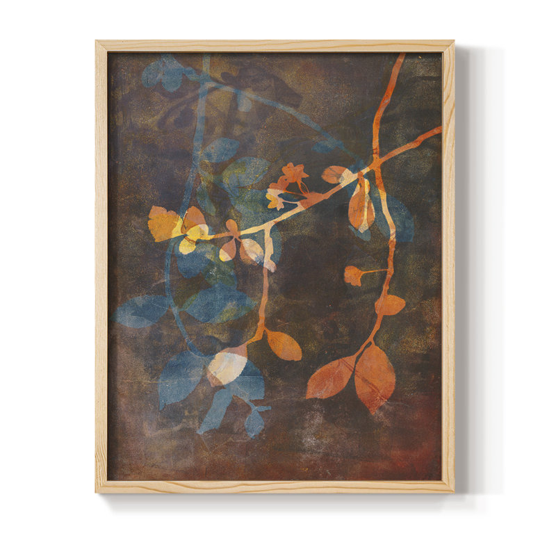 «Branching Out V», reproduction encadrée - bois massif, Naturel, H 21 po x l 17 po