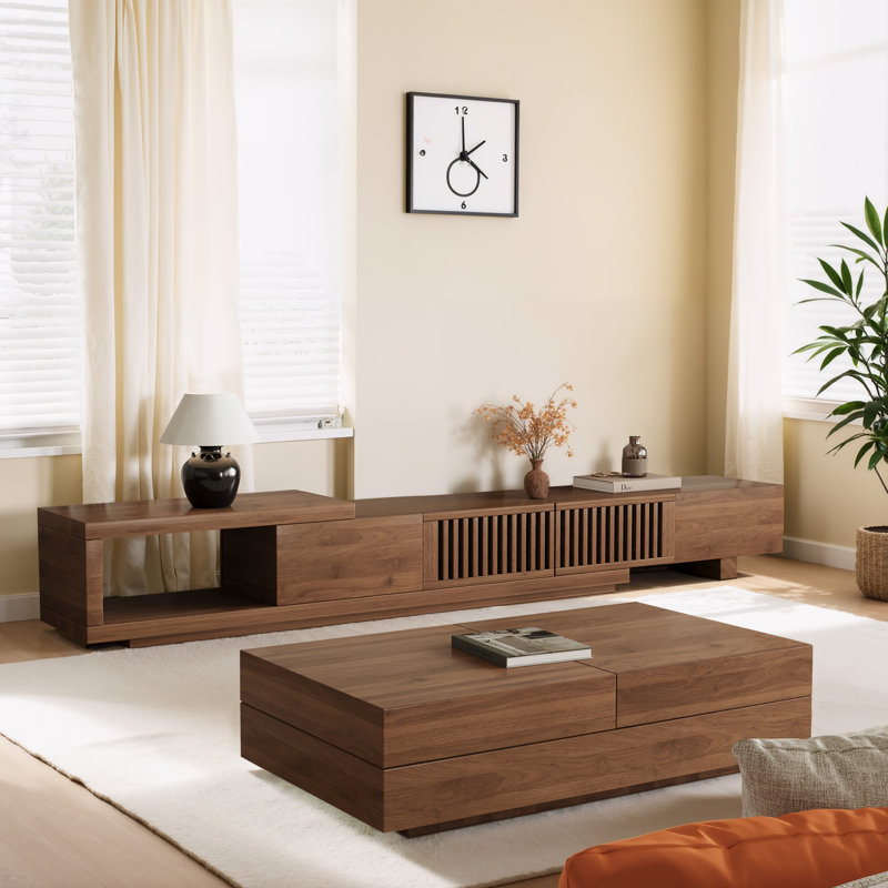 78.54'' Tv Stand With 47.2'' Coffee Table Set
