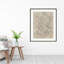 «Kimbell Outline Leaves II» par Asia Jensen - reproduction de cadre photo-179746521-179746525